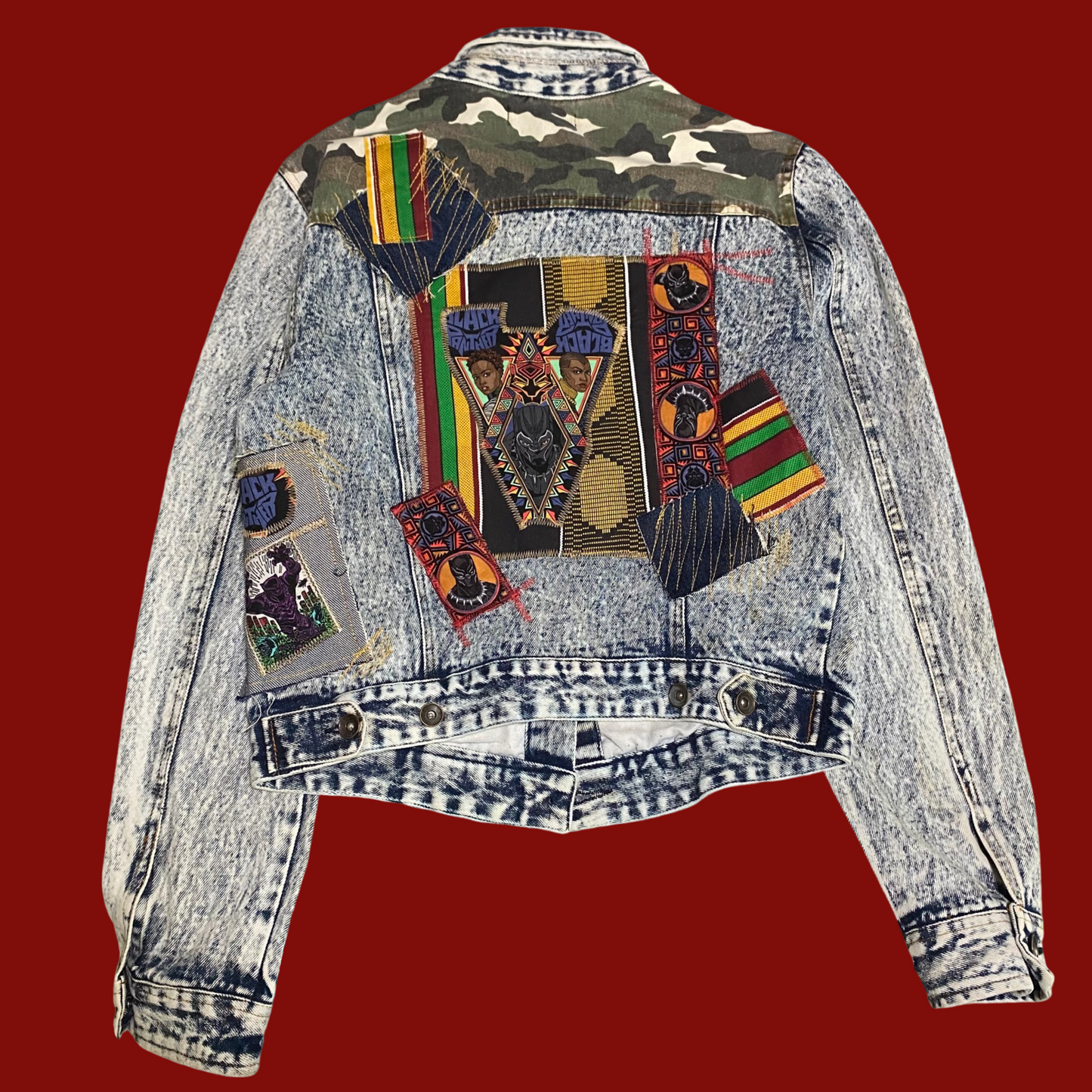 Black Panther 1/1 Denim Jacket