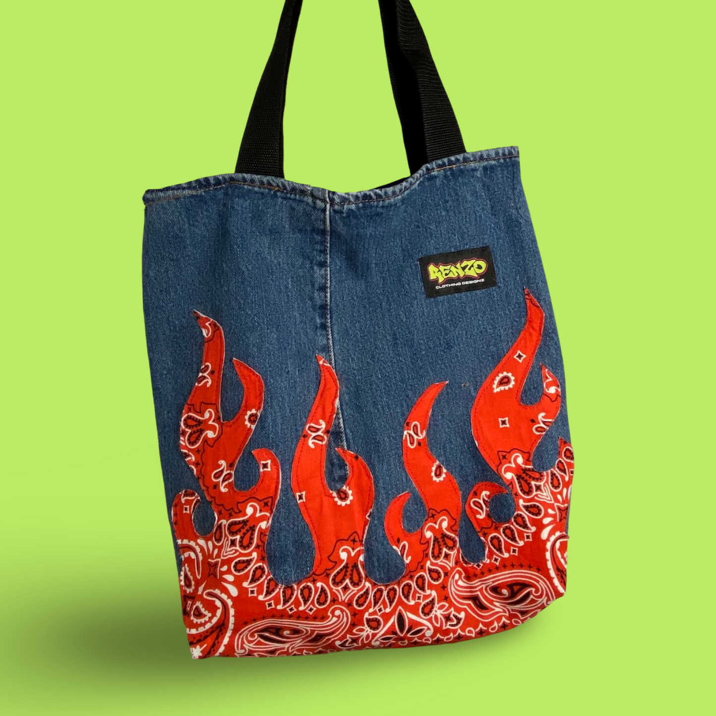 Flame Tote Bag