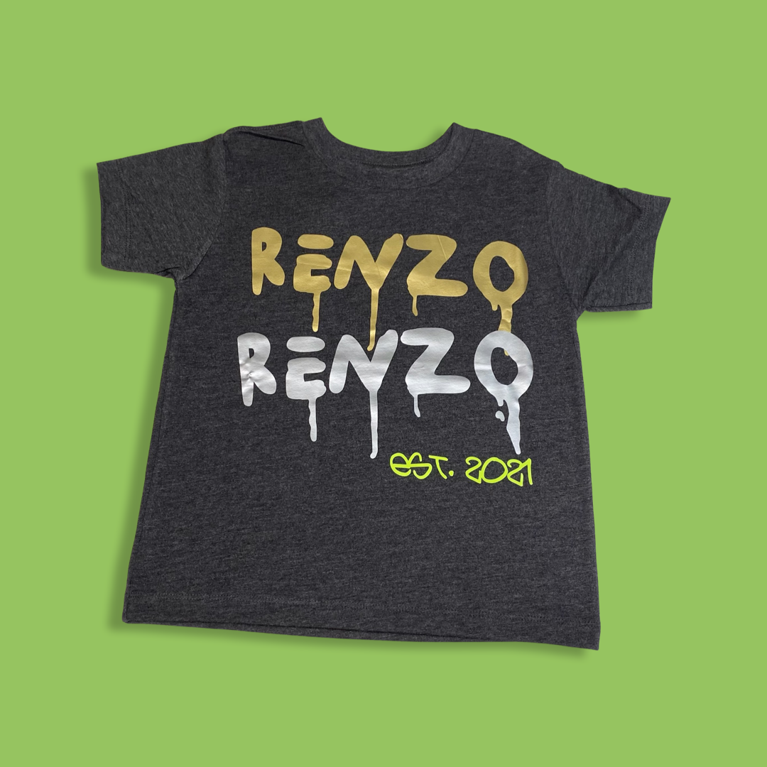 Renzo Drip, Graphic Tee, Toddler