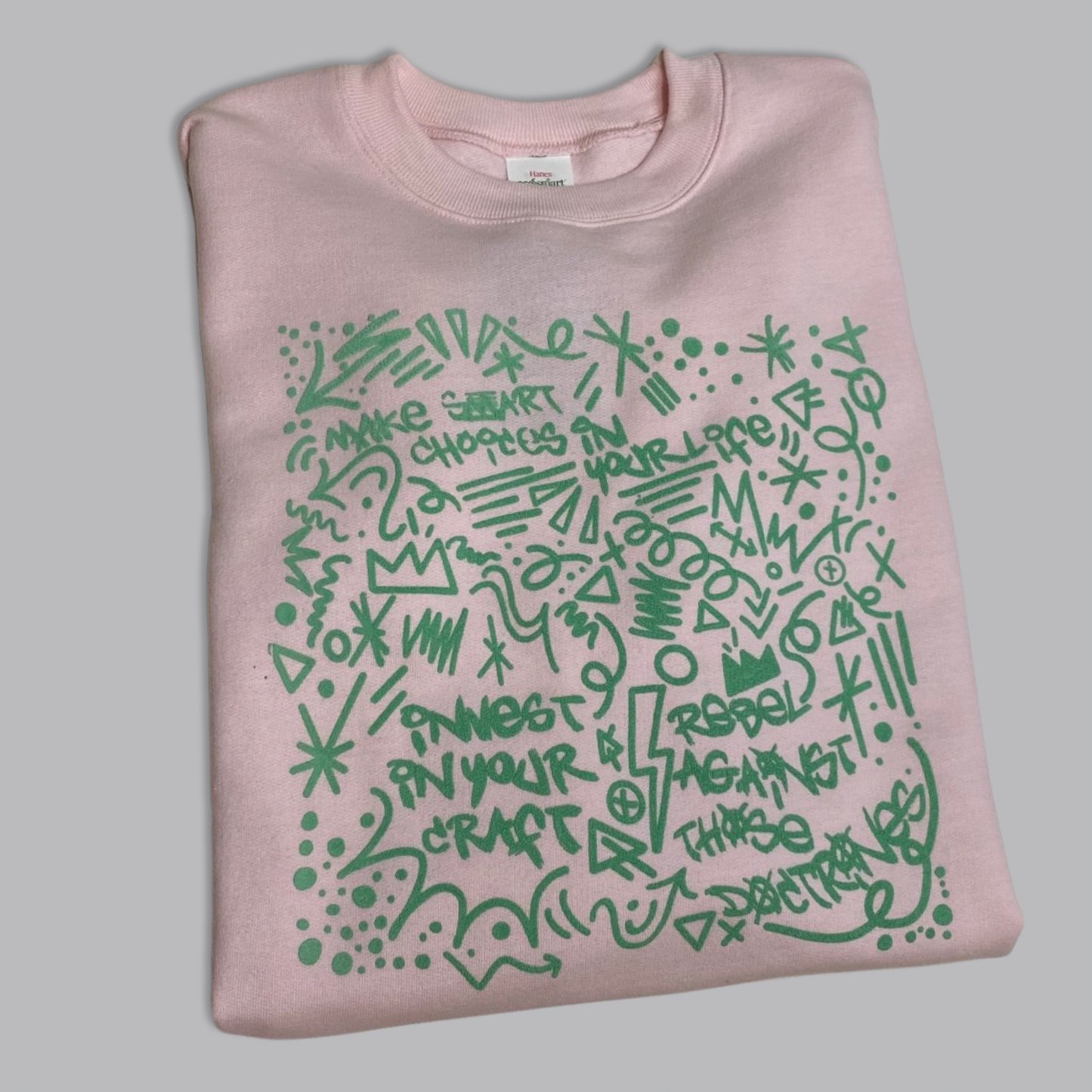 Choose Art, Pink/ Mint