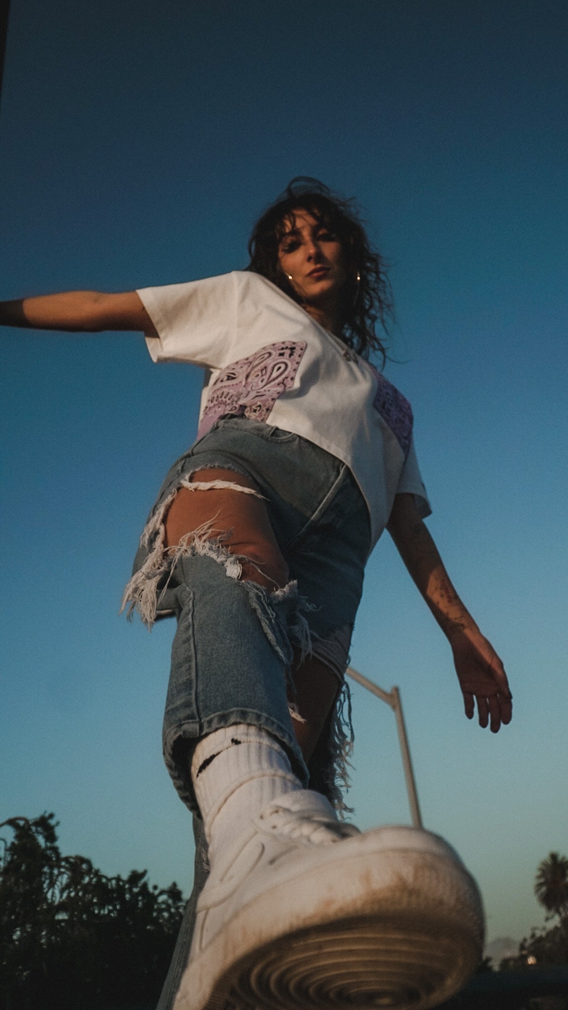 Crop Top Lavender, Women