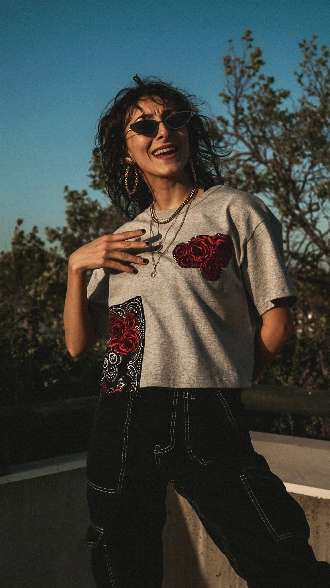 The Rose Crop Top, Women