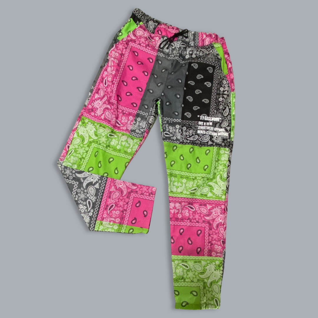 Patchwork Paisley Pants