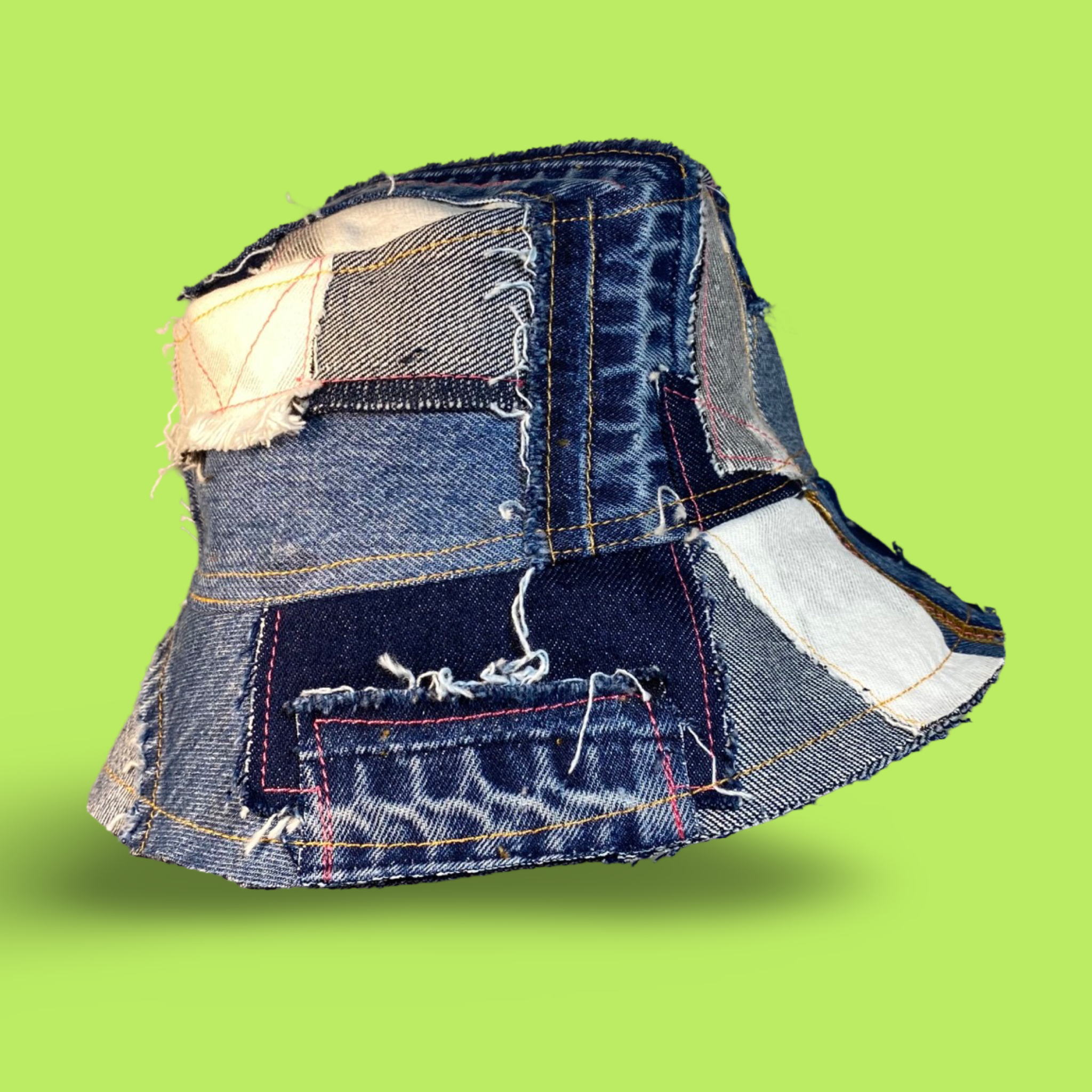 Patchwork Bucket Hat