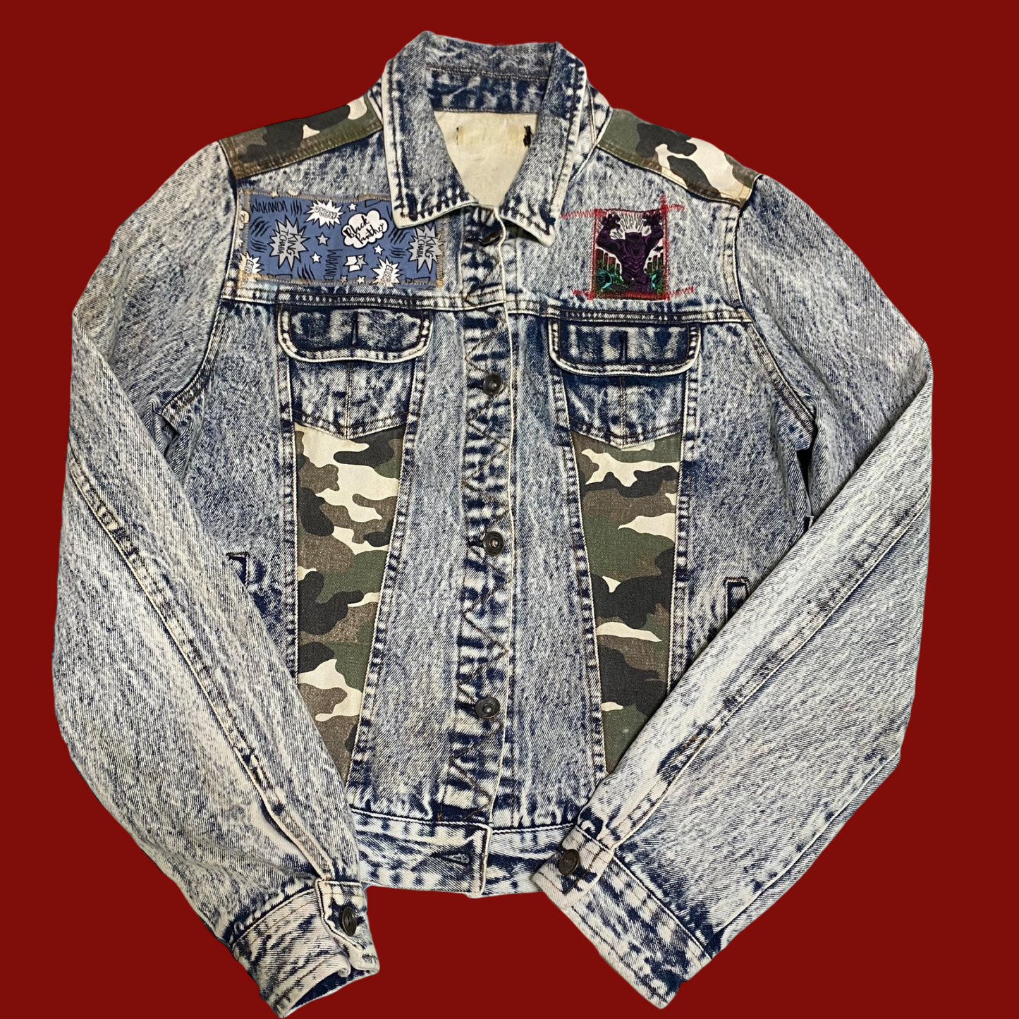 Black Panther 1/1 Denim Jacket