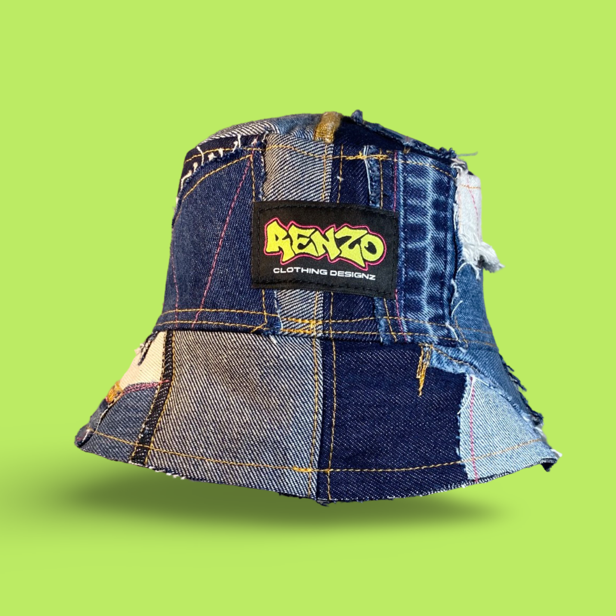 Patchwork Bucket Hat