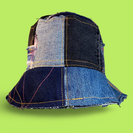 Patchwork Bucket Hat
