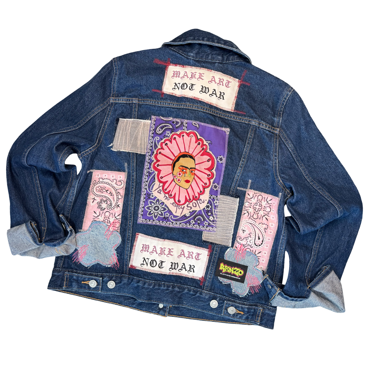 OneOfAkinD Re:make paint denim jacket
