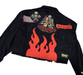 Crop Black Flame
