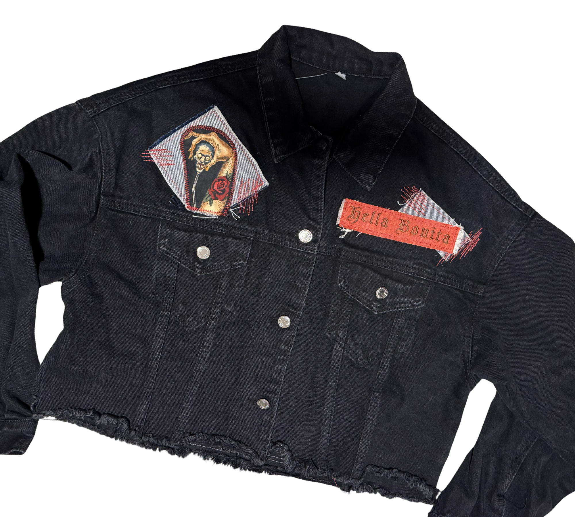 Crop Black Flame