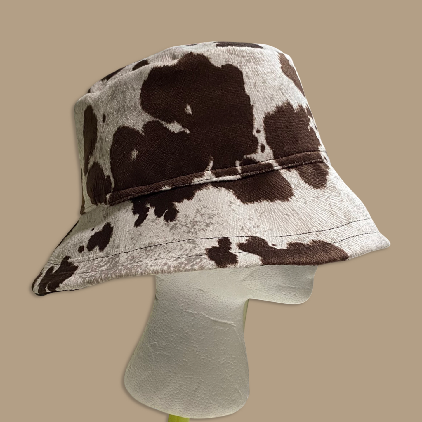 Cow Print Bucket Hat