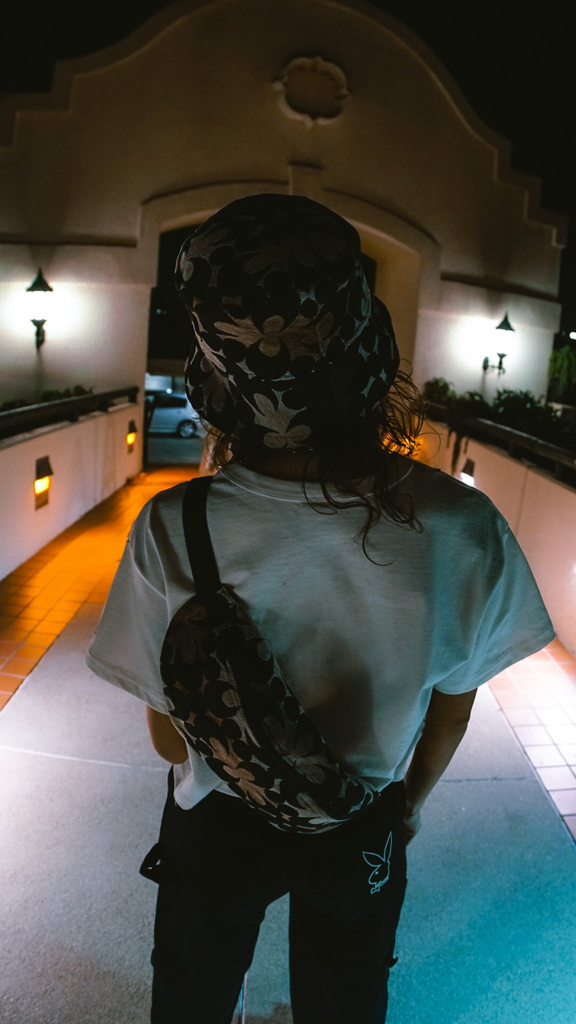 Moon Pattern, Fanny Bag, Bucket Hat
