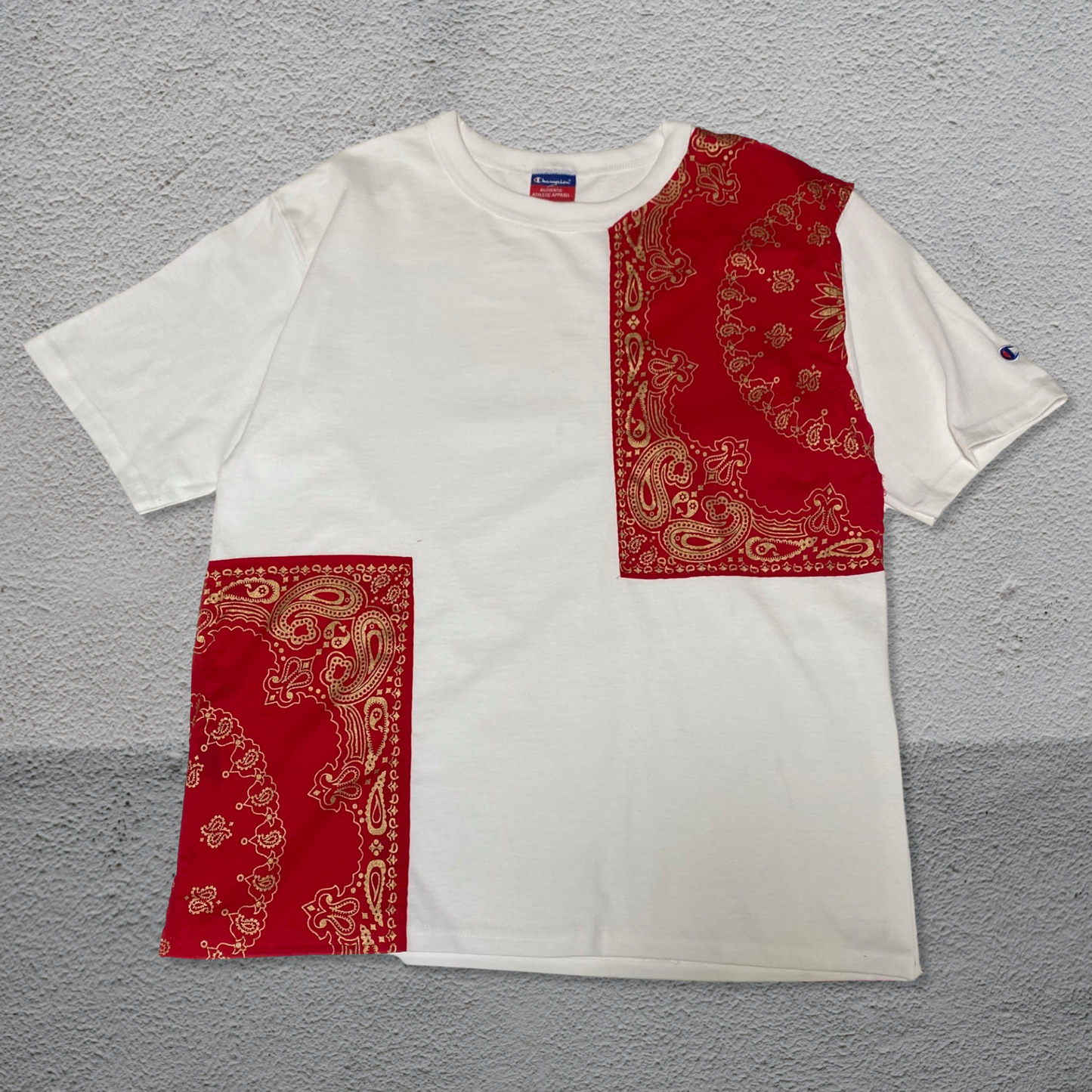 Golden Red Paisley, Men
