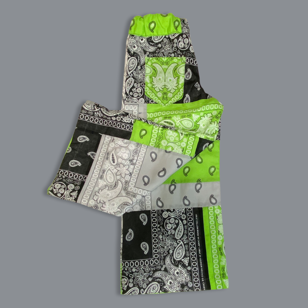 1/1 Exclusive Neon Patchwork Pants, Kids