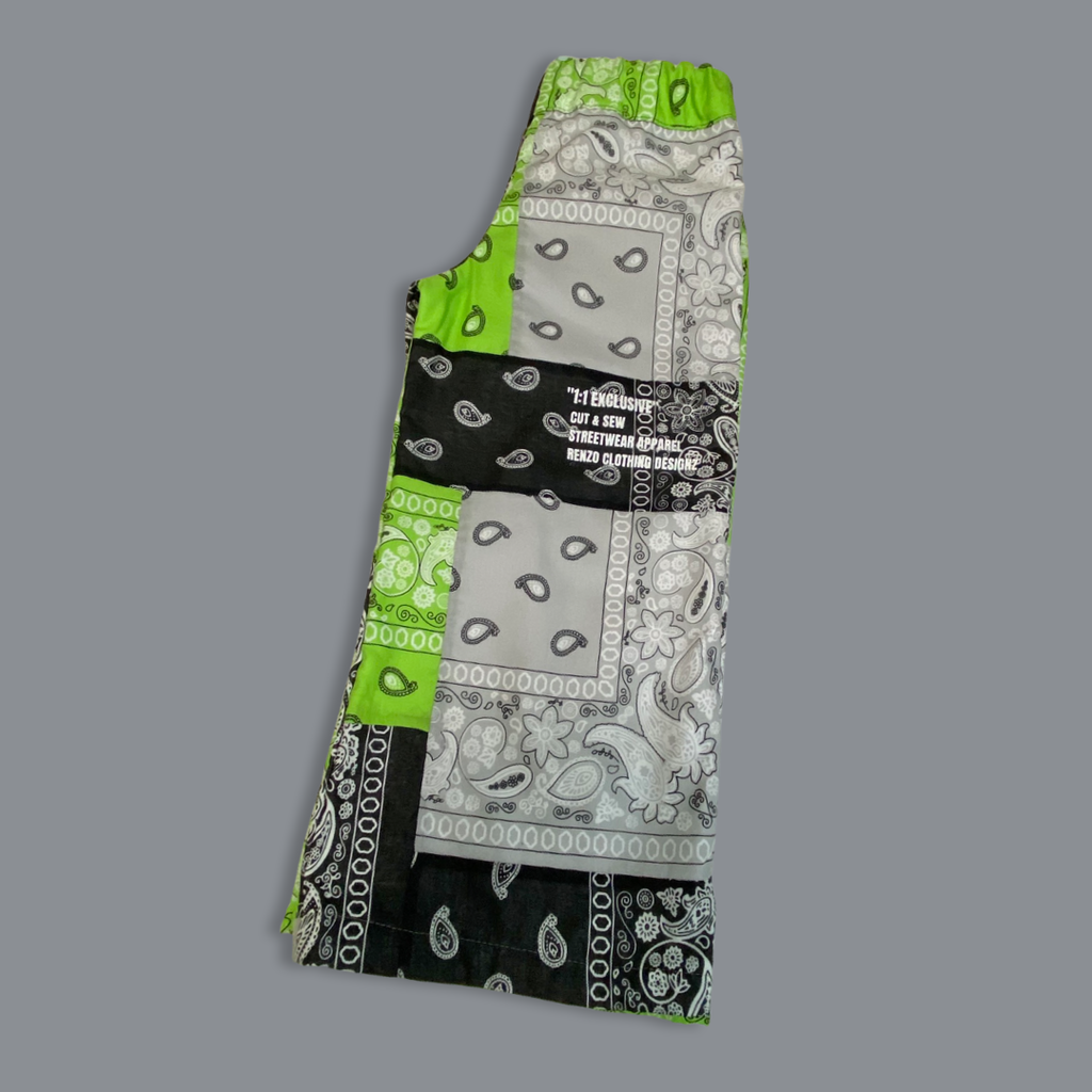1/1 Exclusive Neon Patchwork Pants, Kids