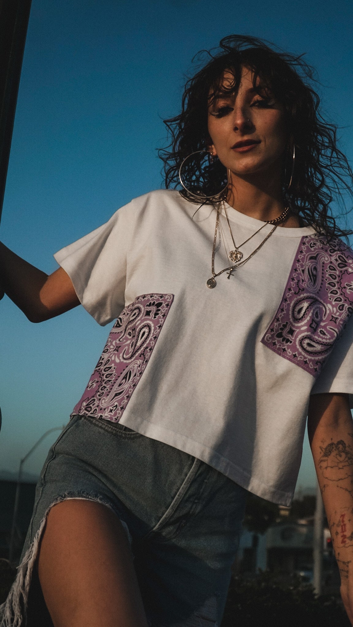 Crop Top Lavender, Women