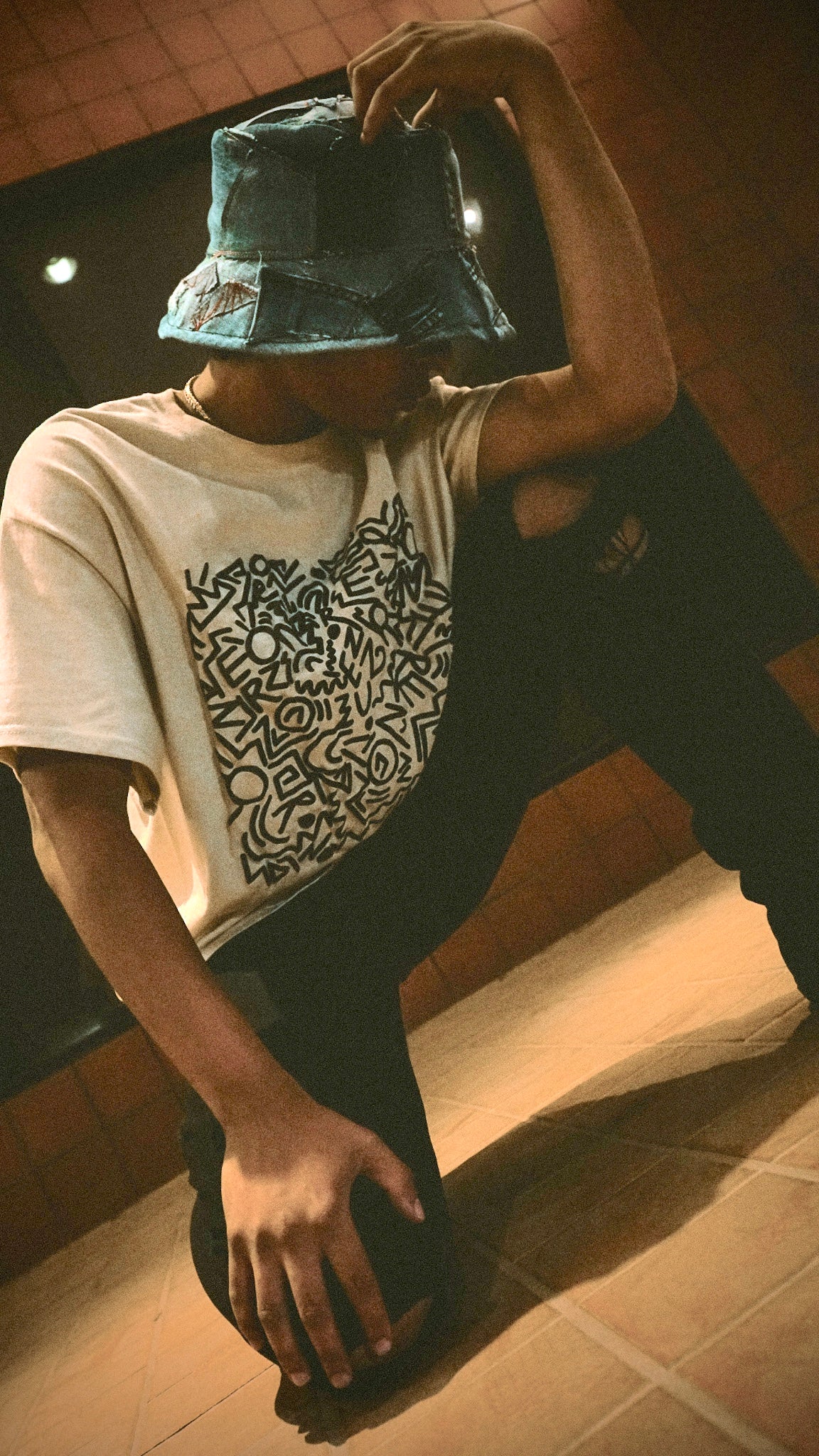 Upcycled Patchwork, Denim Bucket Hat