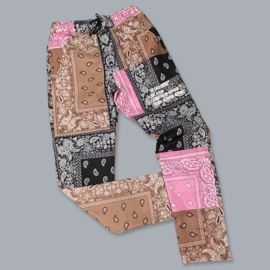 Patchwork Paisley Pants