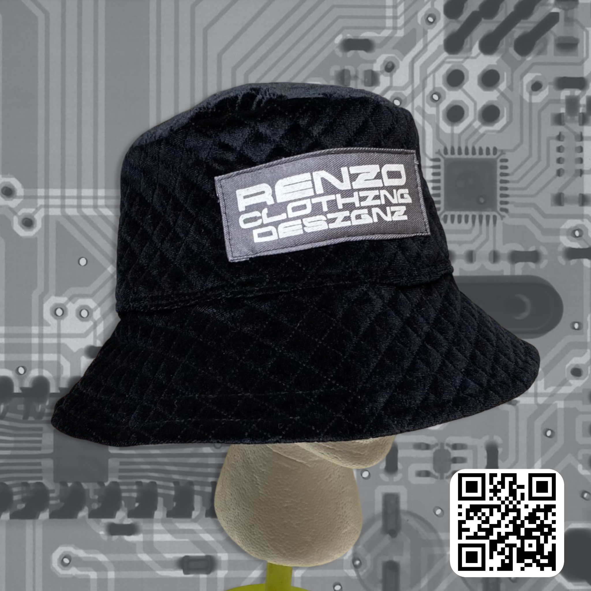 Black Bucket Hat