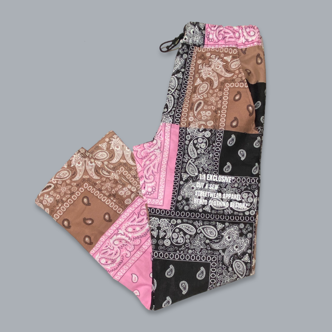 Patchwork Paisley Pants