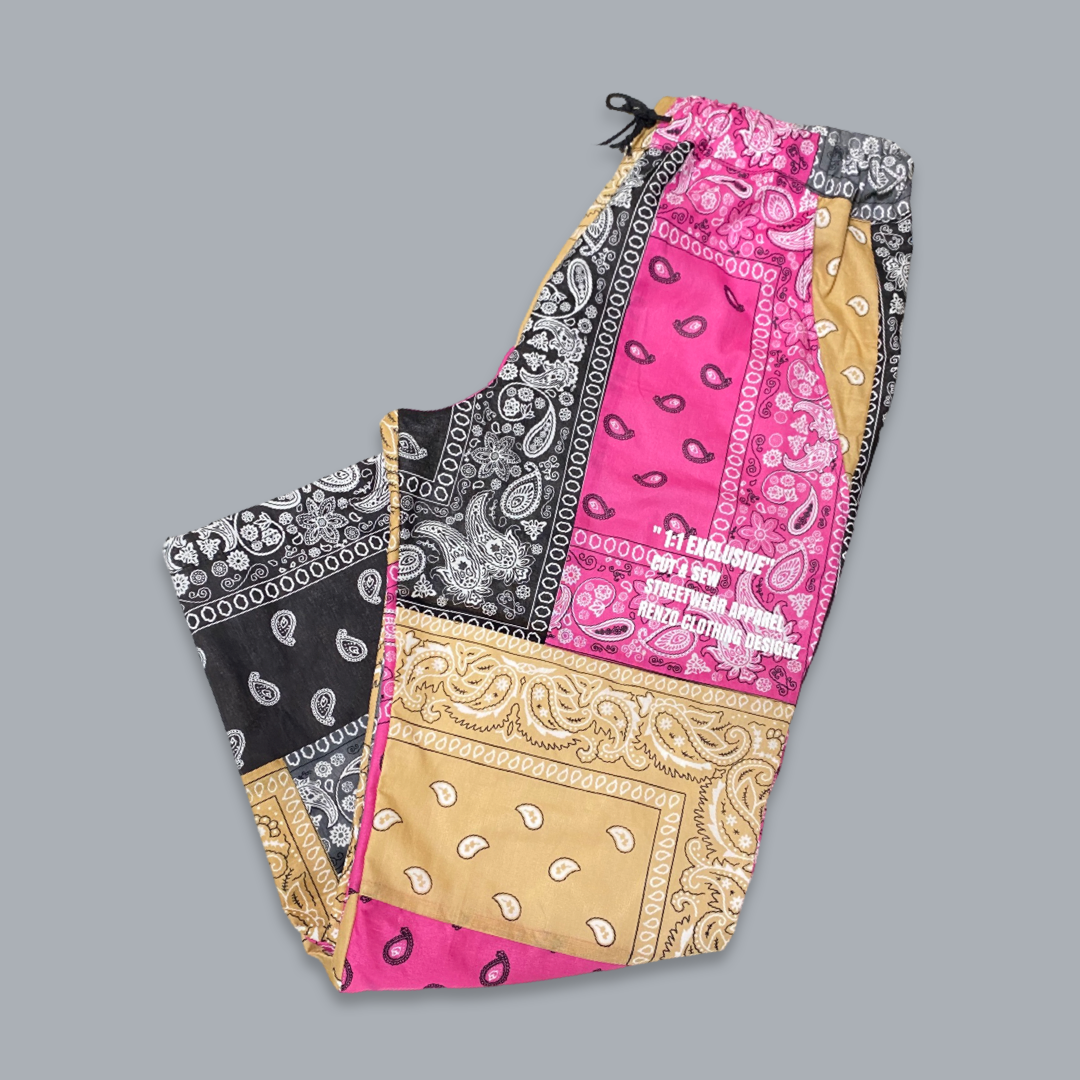 Patchwork Paisley Pants
