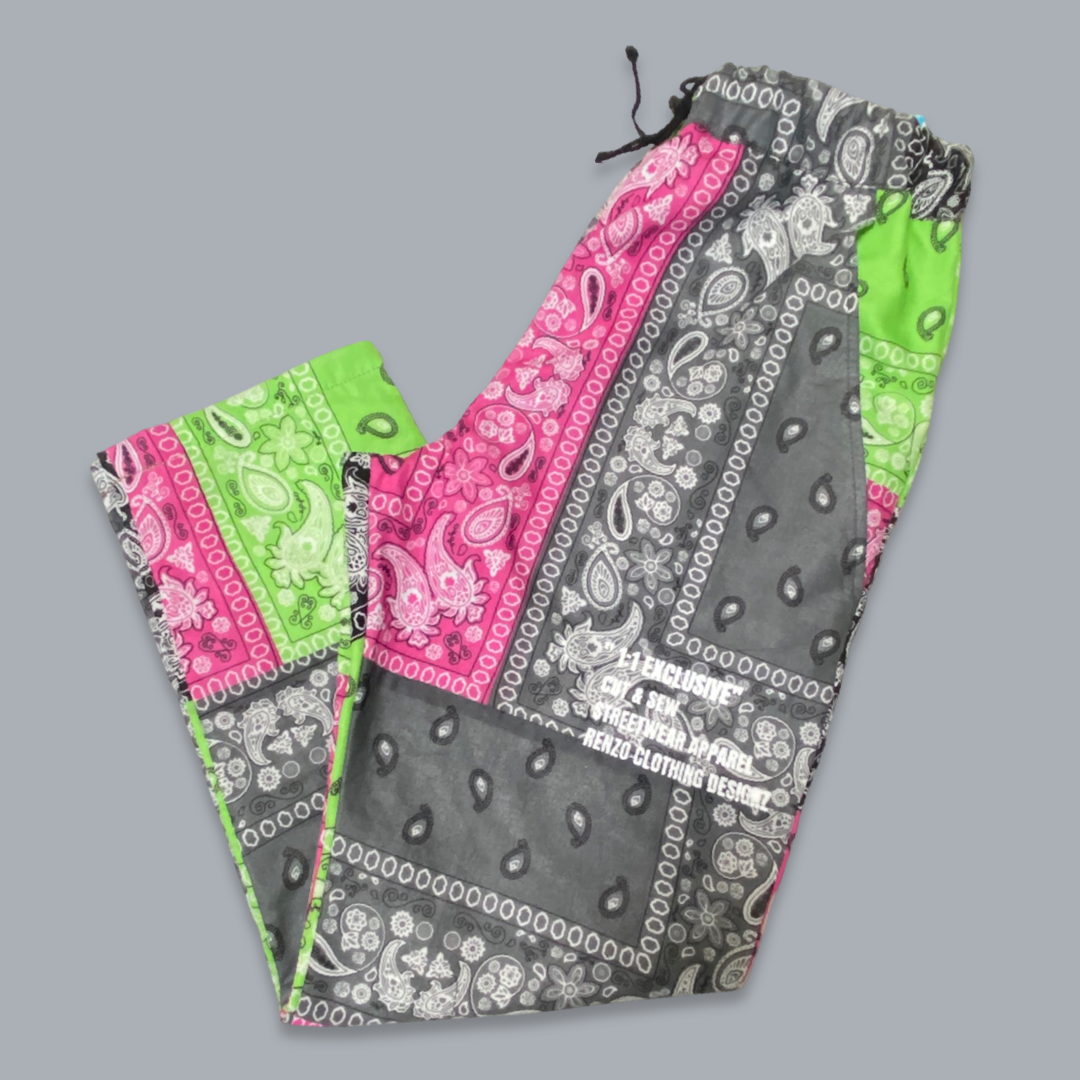 Patchwork Paisley Pants