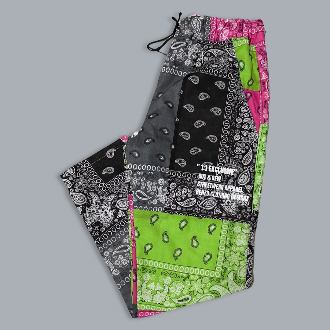 Patchwork Paisley Pants