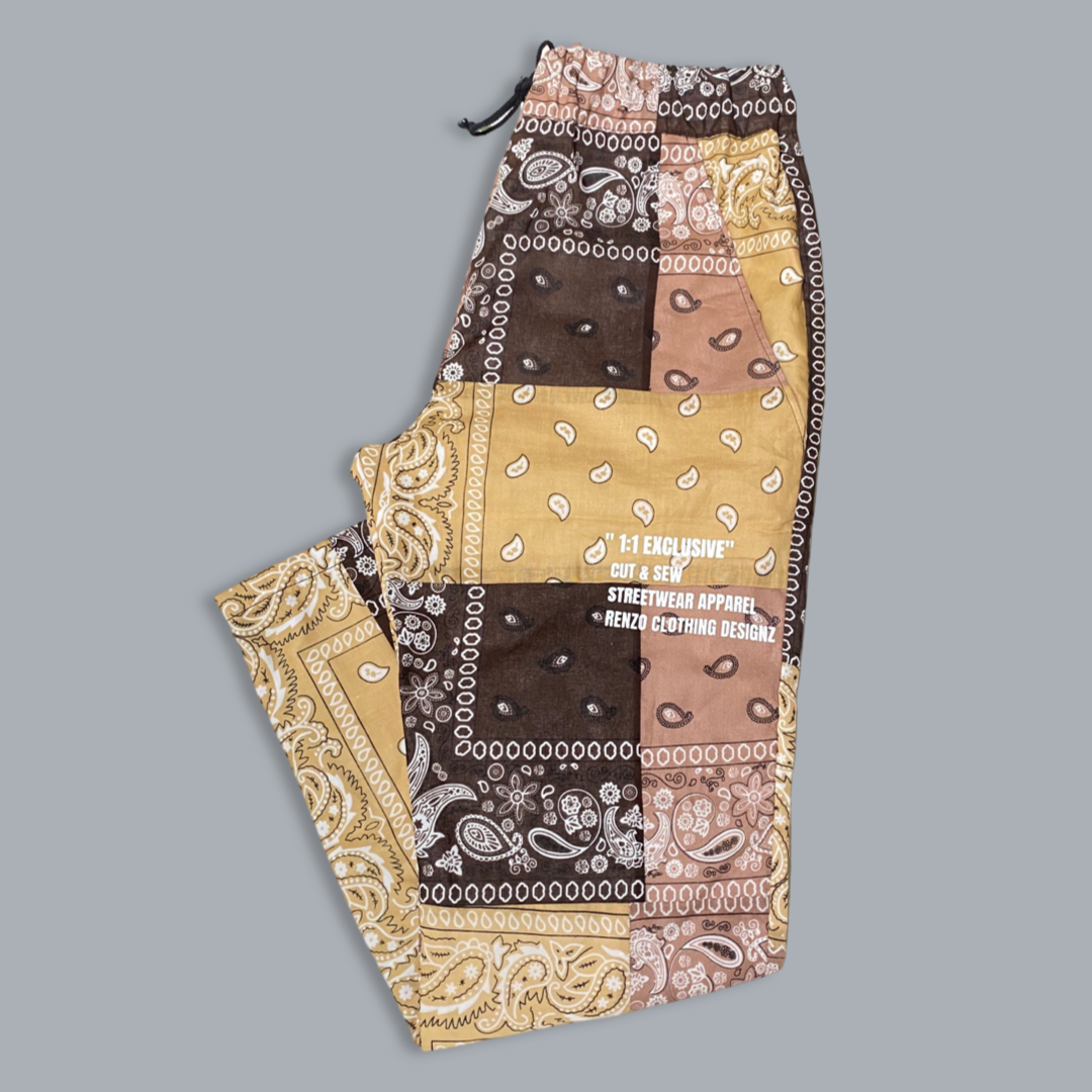 Patchwork Paisley Pants