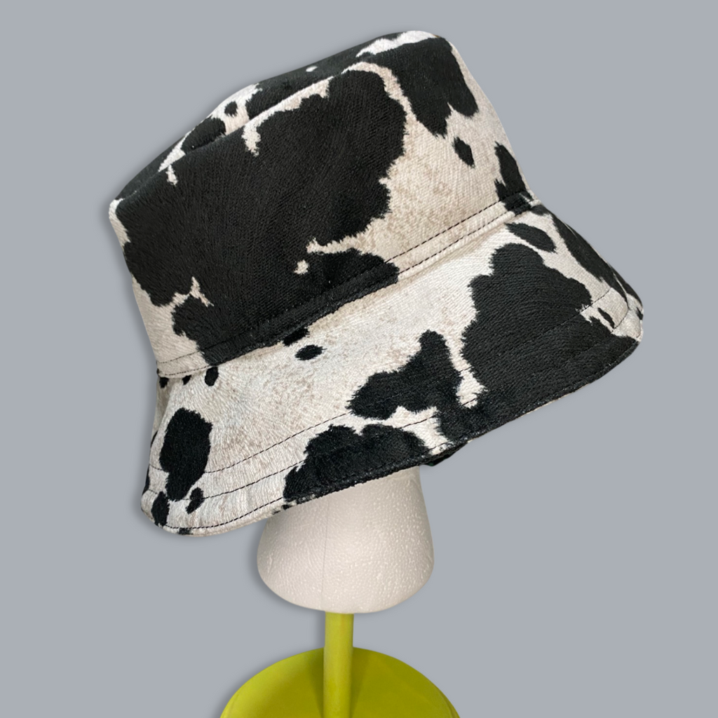 Cow Print Bucket Hat