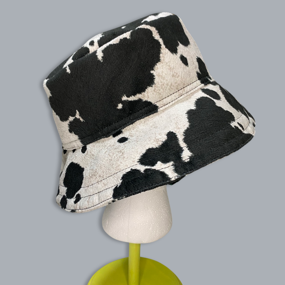 Cow Print Bucket Hat