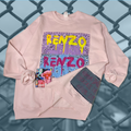 1:1 Patchwork Drip Sweater